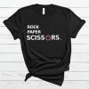 Rock Paper Scissors Lesbian Pride T Shirt