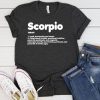Scorpios Zodiac Sign TShirt