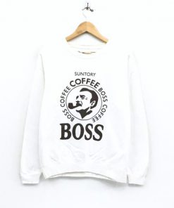 Suntory Boss Coffee sweatshirt Suntory Boss pullover Suntory Boss sweater