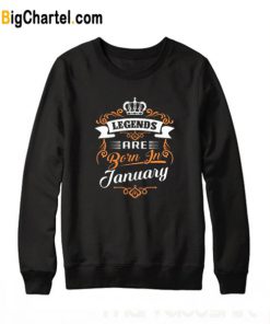 Another Legends are born in the January Trending Sweatshirt