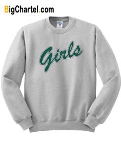 Girls Green Letters Friend TV Show Sweatshirt