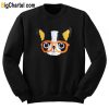 Glasses Cat Sweatshirt
