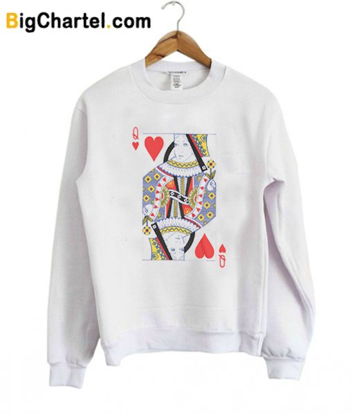Queen Of Hearts Trending Sweatshirt