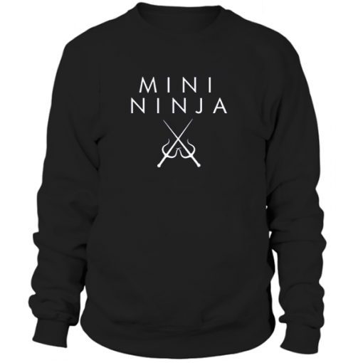 mini ninja sweatshirt