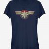 Captain Marvel Logo T Shirt
