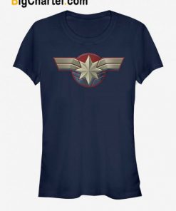 Captain Marvel Logo T Shirt