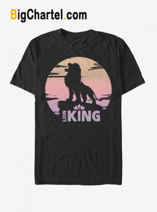 Disney The Lion King 2019 Sunset Logo T-Shirt