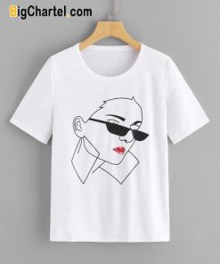 Face Sunglasess T Shirt