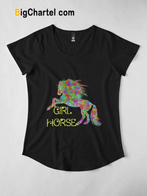 Girl Horse T-Shirt