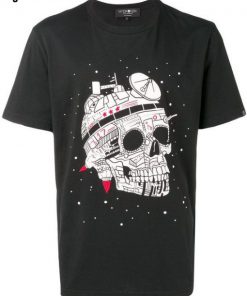 Hydrogen skull print T-shirt