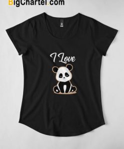 I Love Panda T-Shirt
