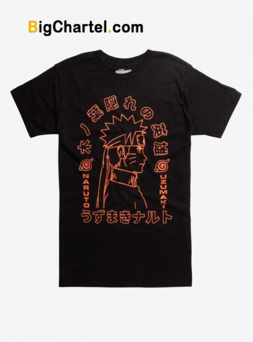 Naruto Kenji Outline T-Shirt
