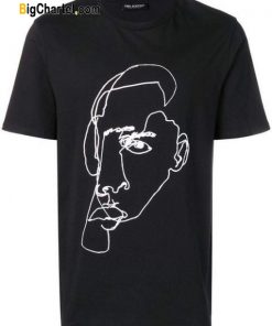 Neil Barrett Face Sketch T-shirt