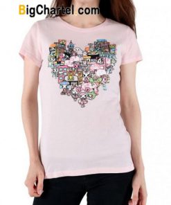 Pretty Harajuku Woman’s T-shirt