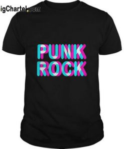 Punk Rock In 3d T Shirt