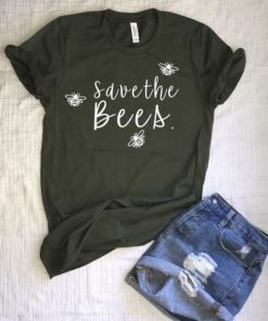 Save The Bees Womens T-Shirt