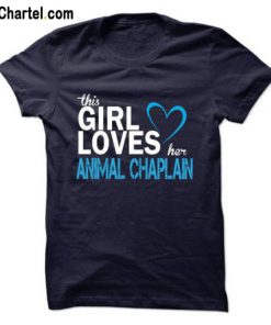 This Girl Love Animal Chaplain T-Shirt