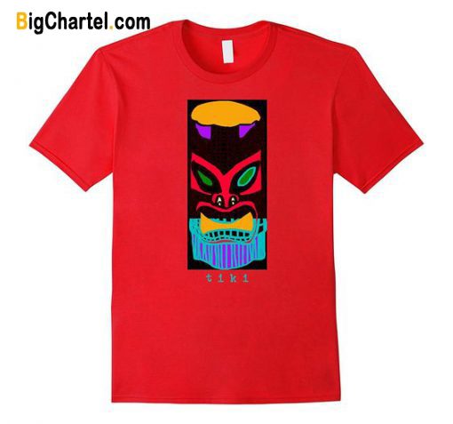 Tiki Bar Island Totem Tropical T-Shirt
