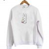Cute Boba Loving Bunny Trending Sweatshirt