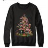 Dachshunds Christmas Tree Sweatshirt