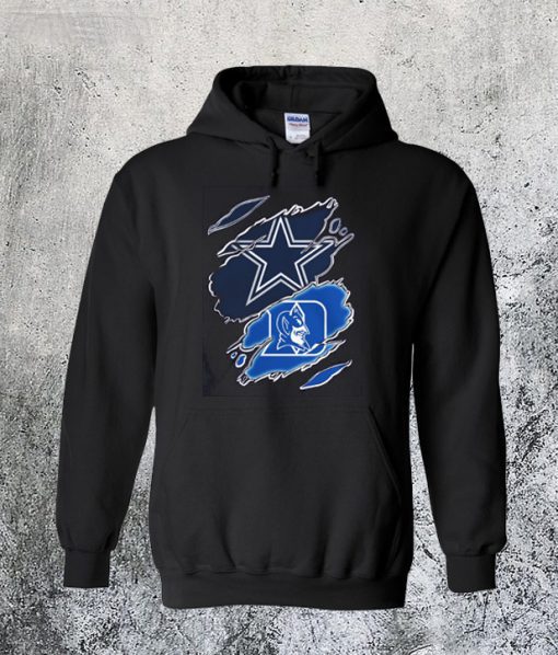 Dallas Cowboys and Duke Blue Devils Hoodie