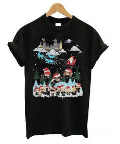 Harry Potter and Santa Claus Christmas T shirt