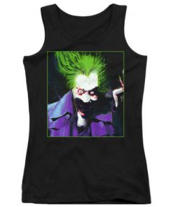 Joker Portrait Black Tank Top