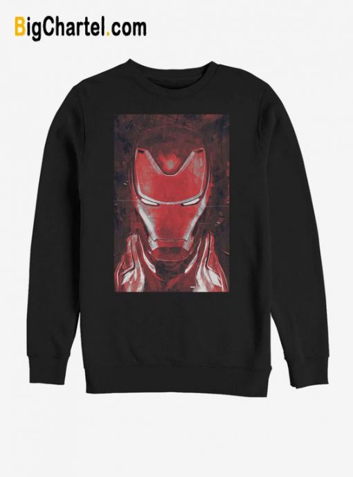 Marvel Avengers Endgame Red Iron Man Sweatshirt