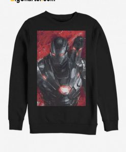 Marvel Avengers Endgame War Machine Painted Sweatshirt