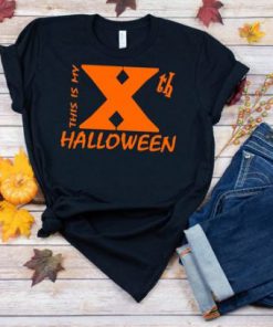 This Is My X th Halloween T-Shirt