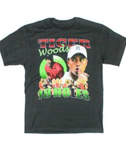 Tiger Woods 18 Holes T shirt