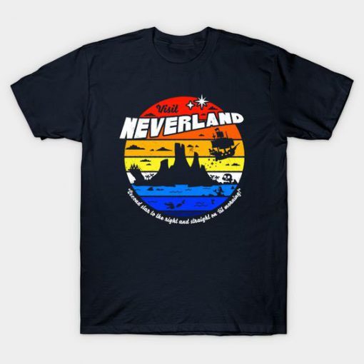 Visit Neverland T Shirt PU27
