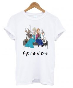 Walt Disney Frozen Friends TV Show T shirt