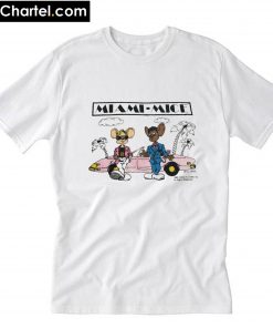 80s VTG MIAMI MICE VICE Parody T-Shirt PU27