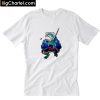 Blue Robed Frog T-Shirt PU27