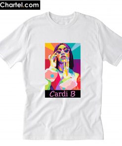 Cardi B Color Mode T-Shirt PU27