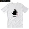 Cat and Knife T-Shirt PU27