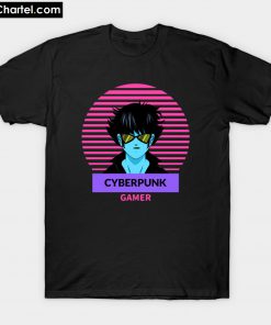 Cyberpunk Gamer T-Shirt PU27