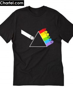 Diceside of the Moon D20 Dice Set Tabletop Game T-Shirt PU27