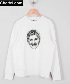 Ellen Degeneres White Sweatshirt PU27