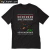 Eric Cantona Kung Fu Christmas ugly T-Shirt PU27