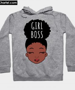 Girl Boss African American Girl Hoodie PU27