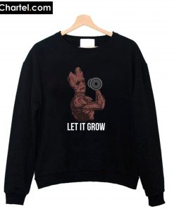 Groot Let It Grow Bodybuilding Sweatshirt PU27