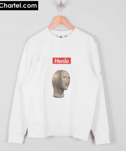 Henlo Mememan Popular Brand Parody Sweatshirt PU27