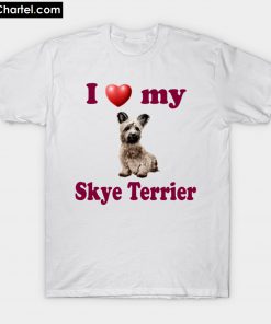 I Love My Skye Terrier T-Shirt PU27
