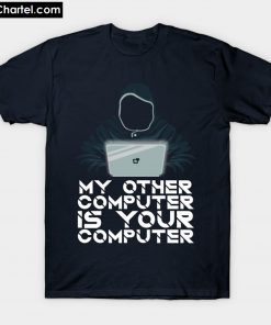Laptop Scary T-Shirt PU27