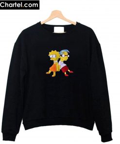 Lisa Simpson and Milhouse Cute Sweatshirt PU27