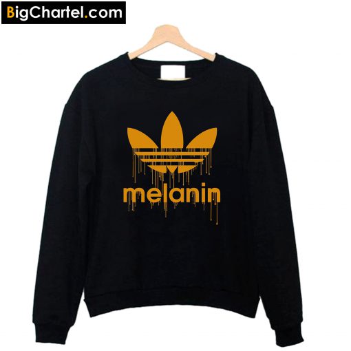 Logo Dripping Melanin Sweatshirt PU27