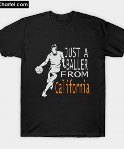 Love Basketball Team For Gift California Baller T-Shirt PU27