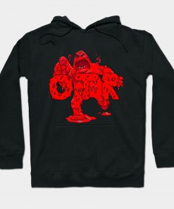 Only The Real Slime Red Hoodie PU27